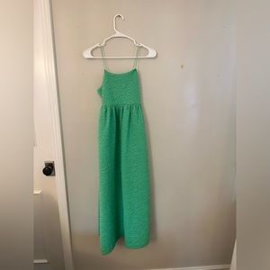 GREEN MAXI DRESS